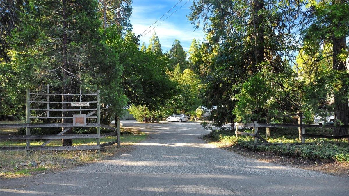 Main entry off Grass Valley Avenue