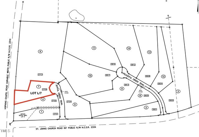 $150,000 | Lot 7 Joyful Creek Trail | Little River Township - Wake County