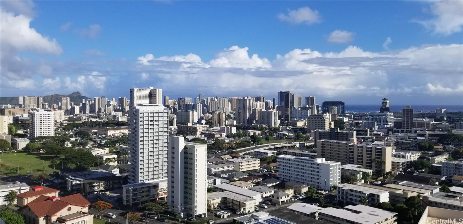 a city view with lot of high rise buildings