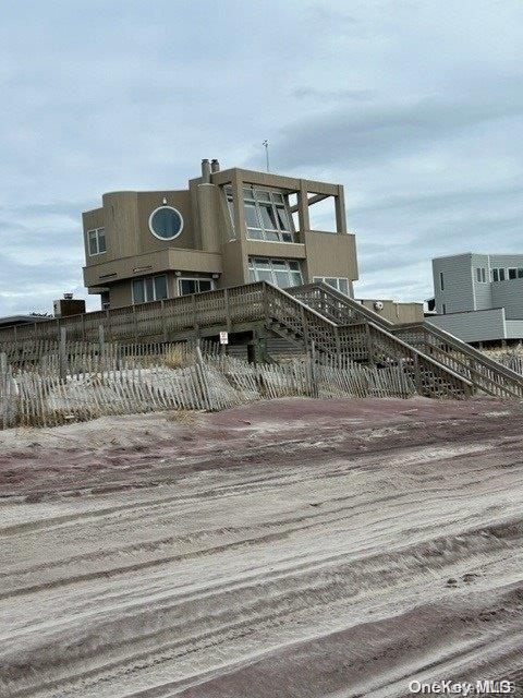 a view of a roof deck