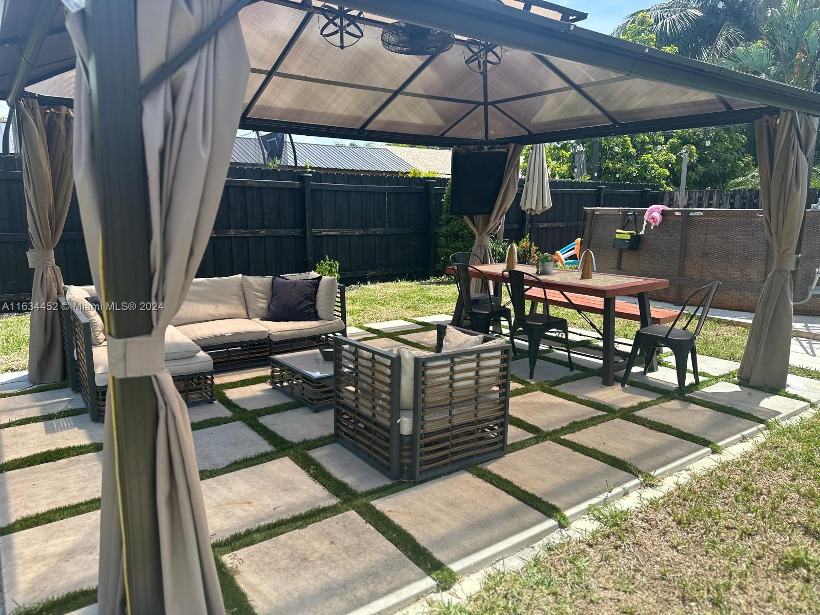 a view of outdoor space yard and patio