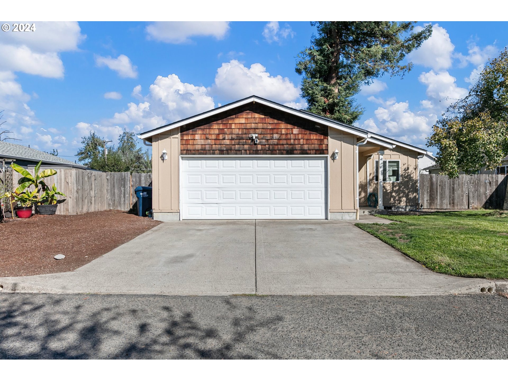 a view of outdoor space and yard