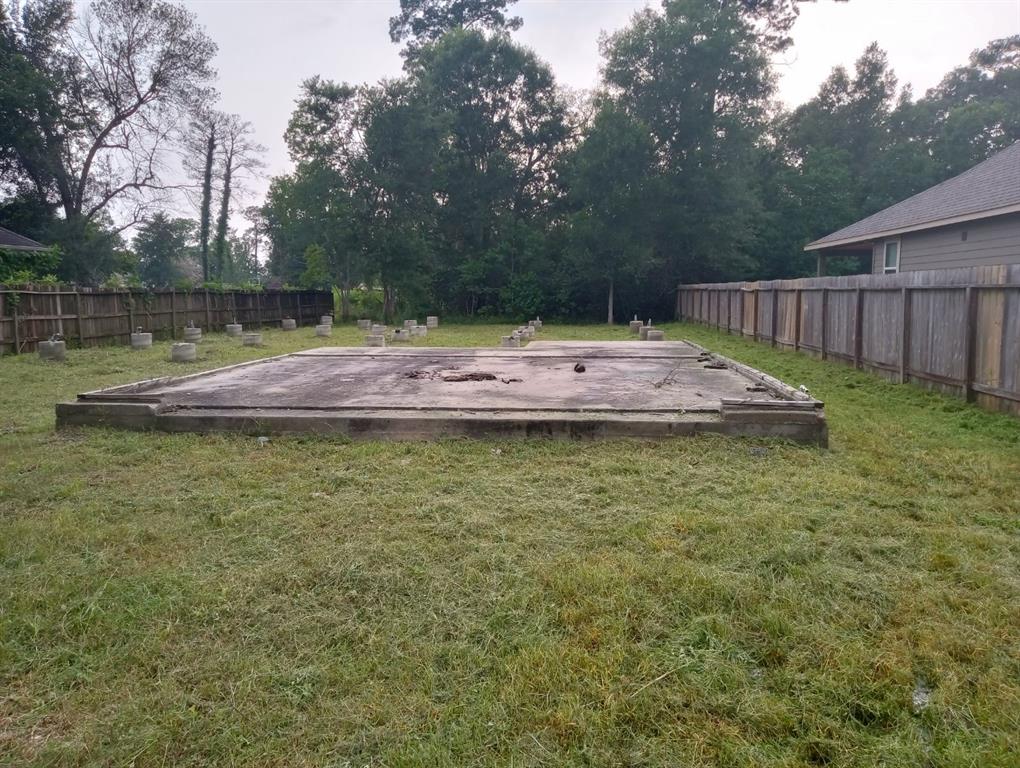 a view of outdoor space and yard