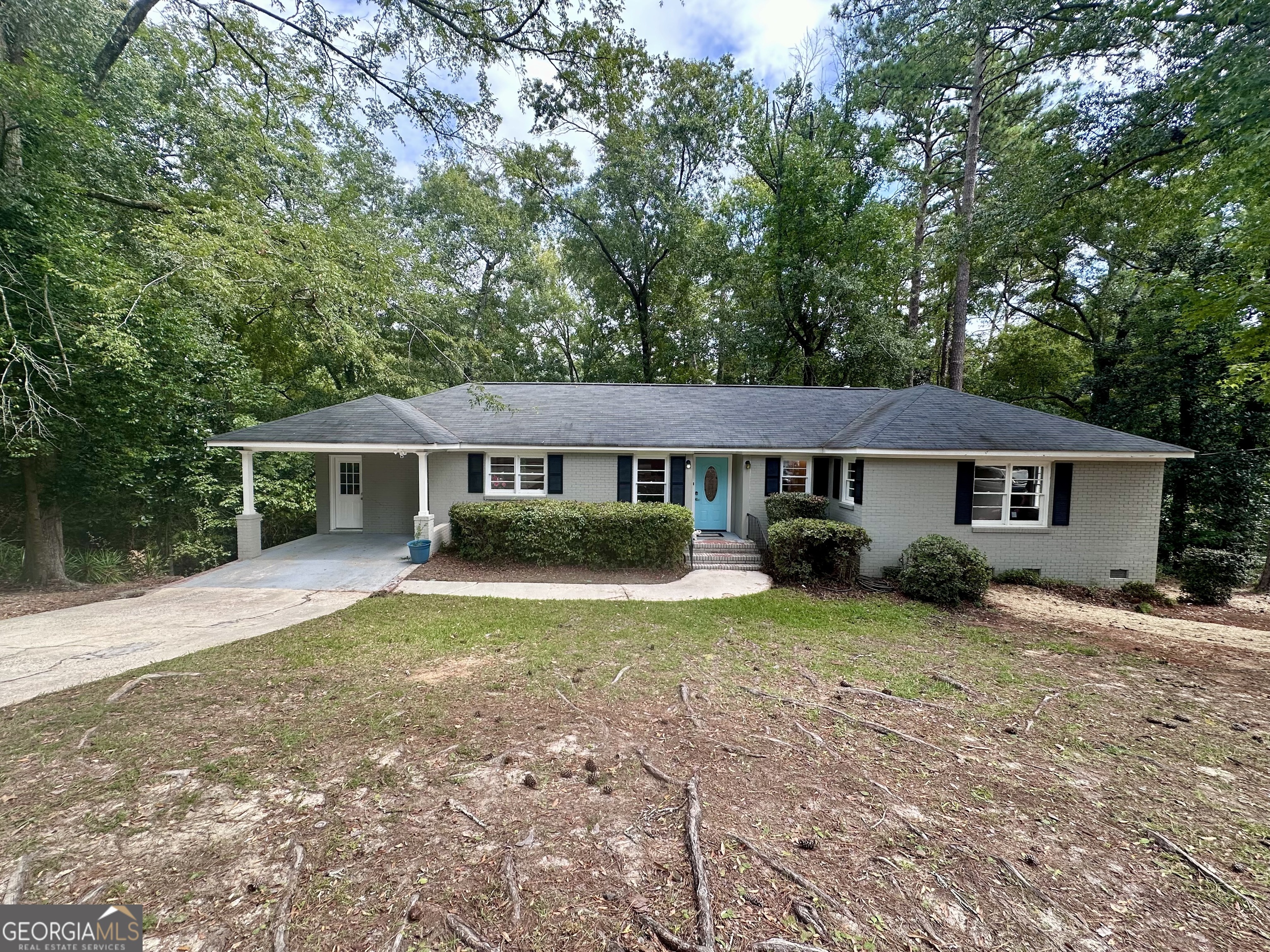 front view of a house