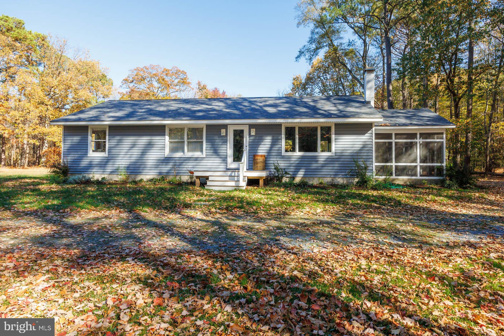 front view of a house with yard