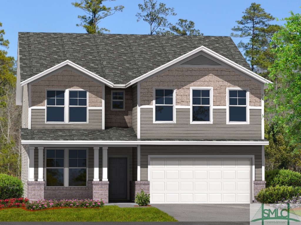 Front View - Artist Rendering - Elevation C