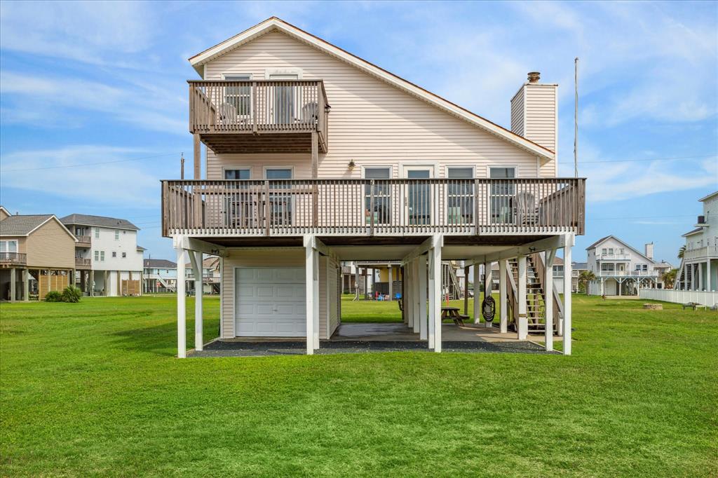 Looking for a quiet cottage as close to the beach as you can get under $540k?  Look at this charming 3/2 one-story cottage with amazing Gulf views from a large balcony or private balcon on the second floor!