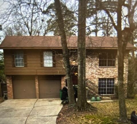 a house with trees in front of it