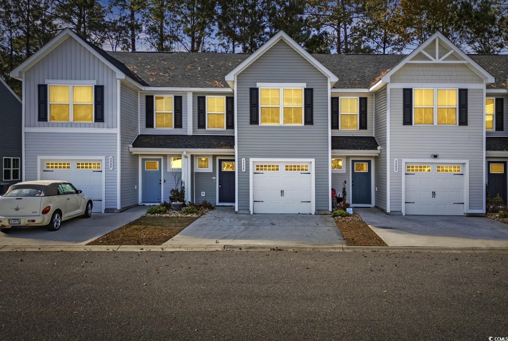 View of townhome / multi-family property