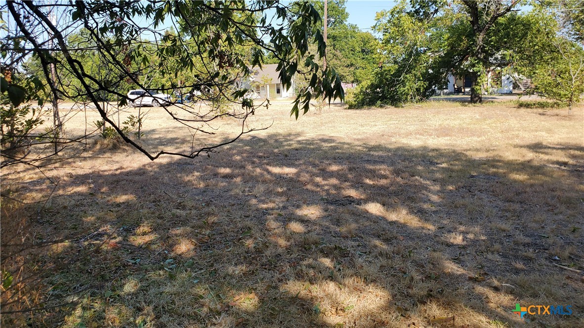 a view of road and yard