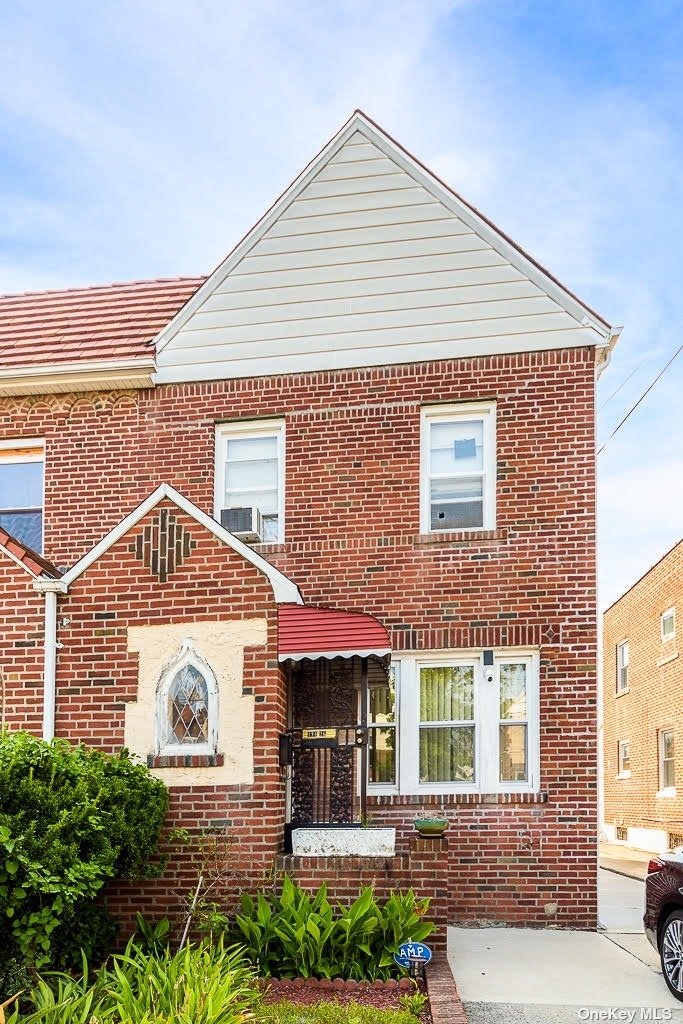 a view of front a house