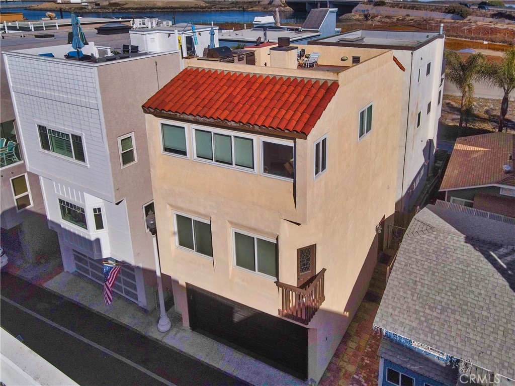 a view of a house with many windows