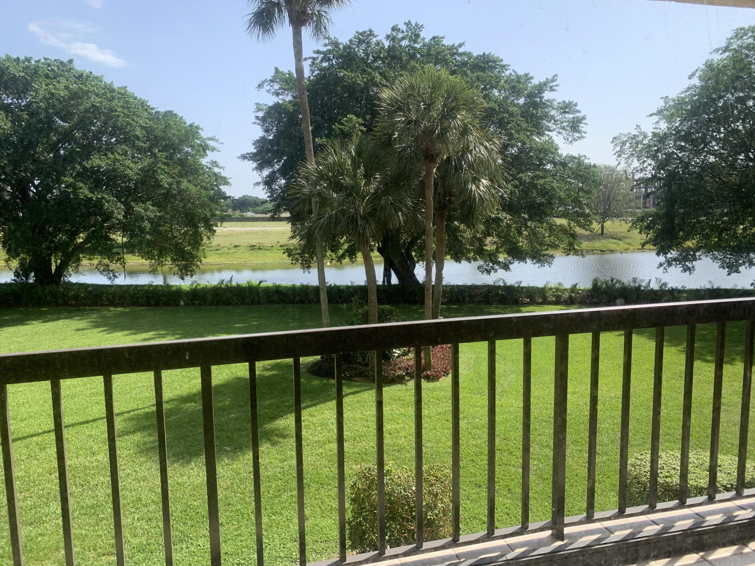 a view of a balcony