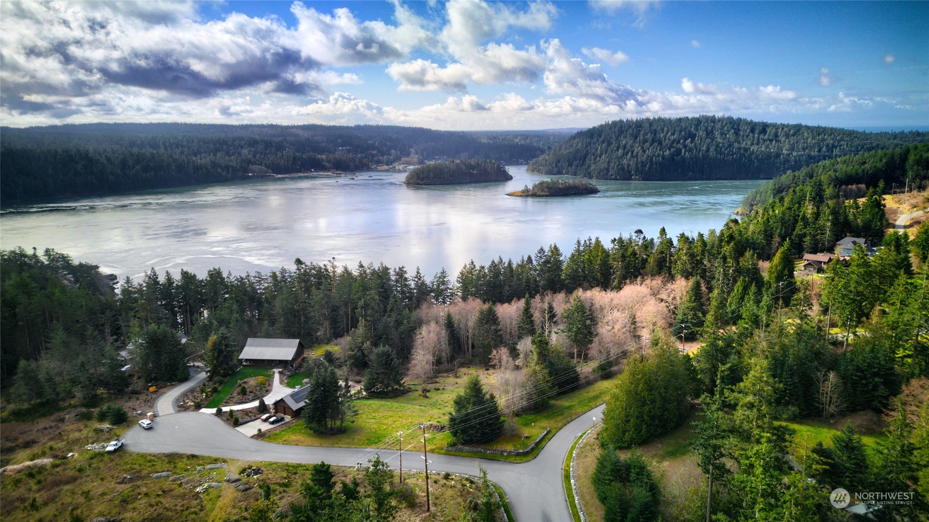 a view of outdoor space and lake