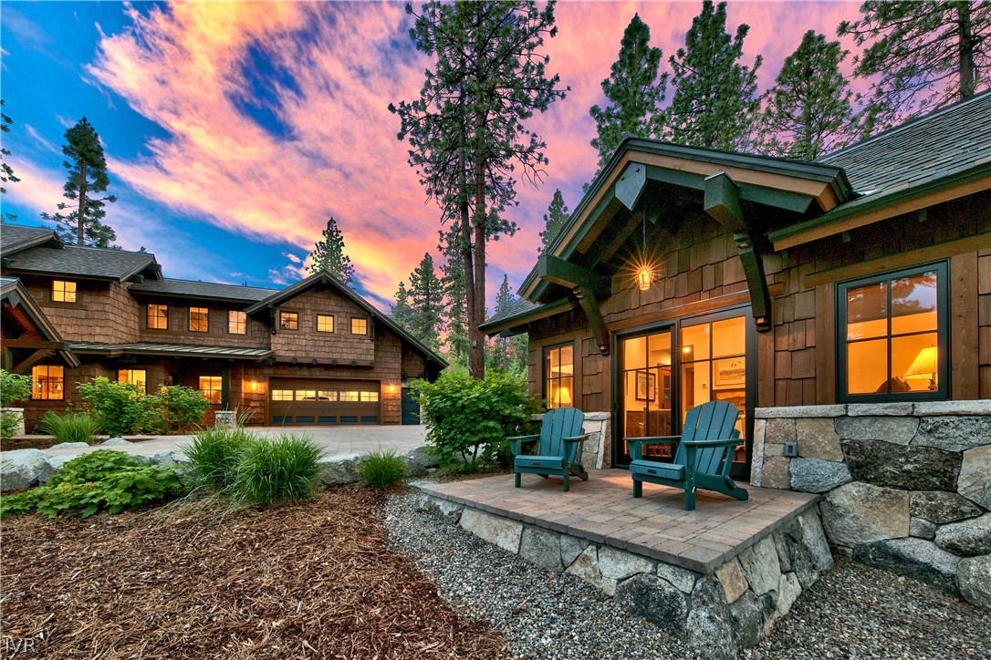 a view of a house with a patio