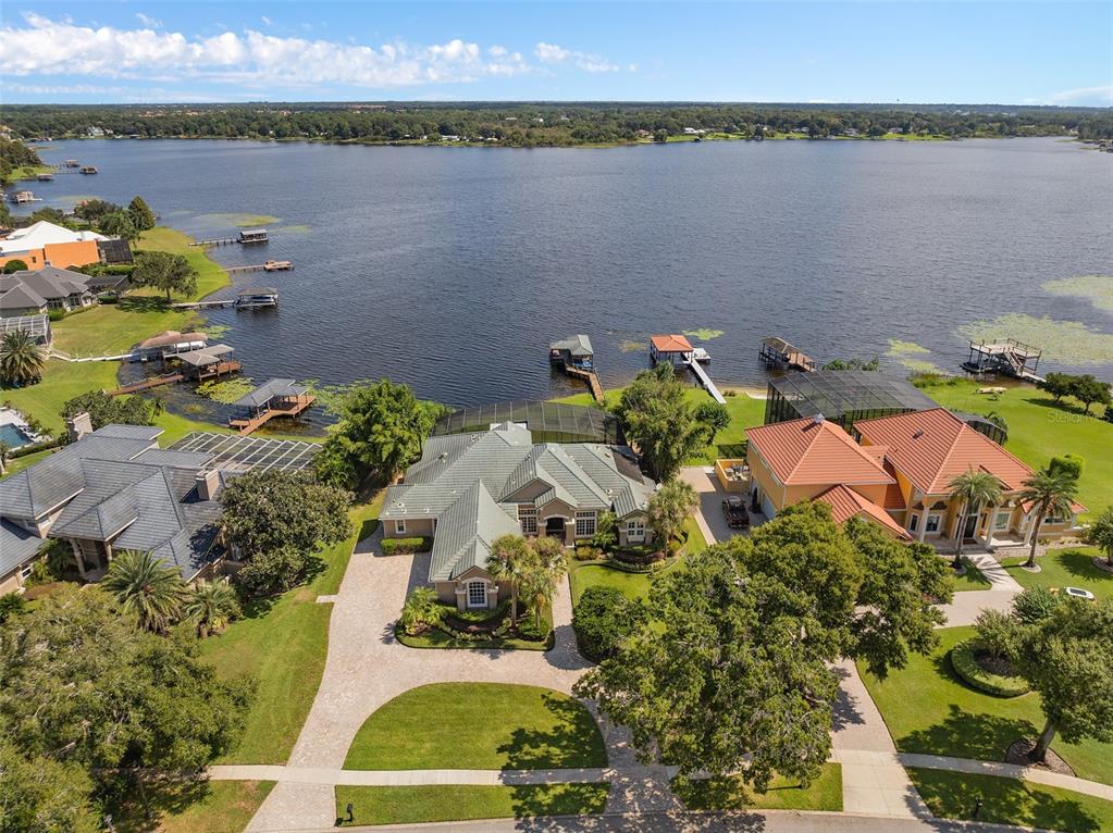 Ultimate lakefront luxury home. This 5 bed 4.5bath 4,100sqft home sits on a .64acre lot set on crescent lake.