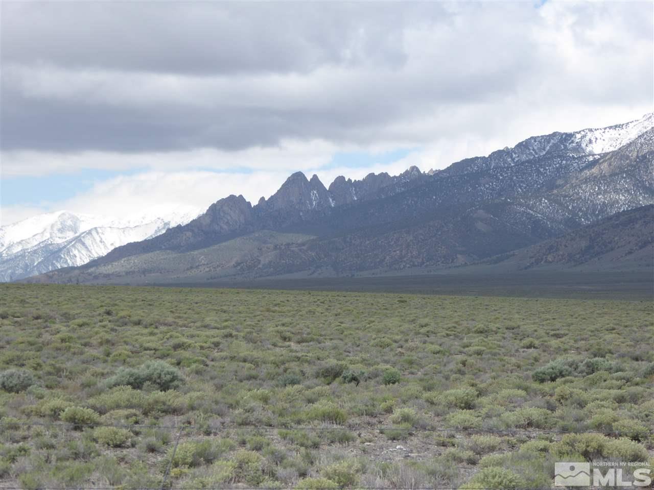 a view of an outdoor space and mountain view