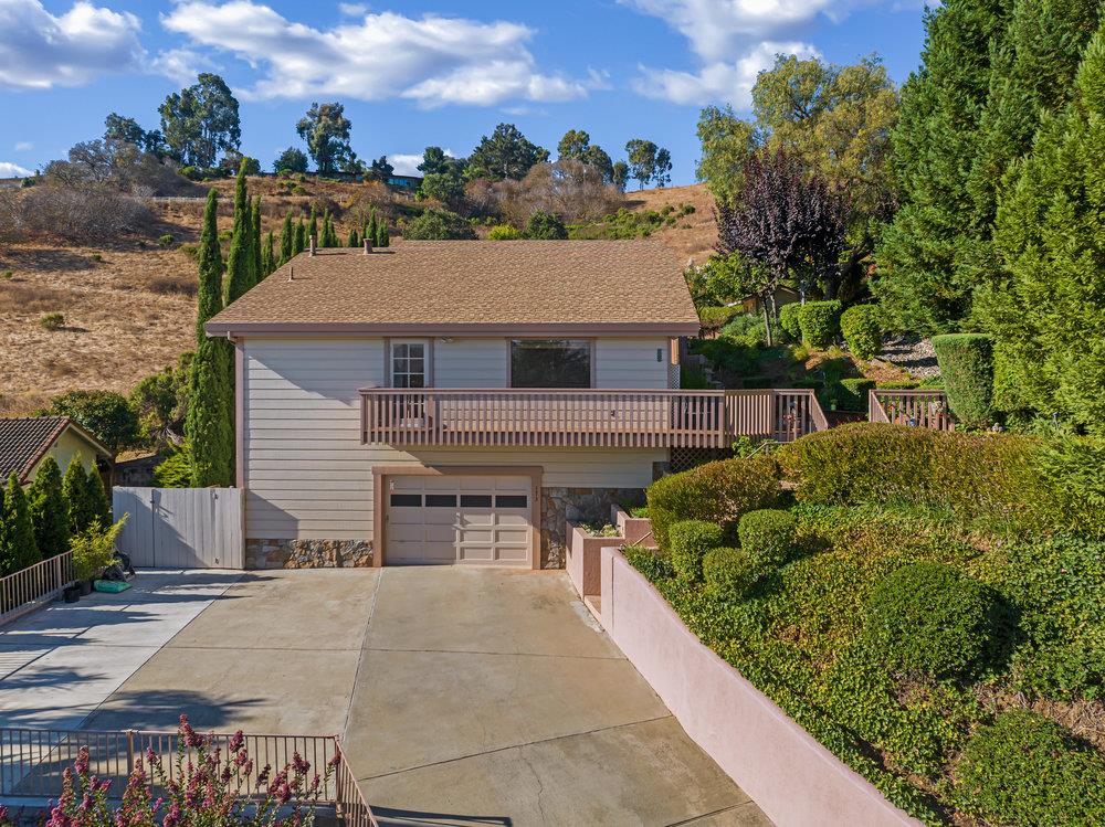 a view of a house with a patio