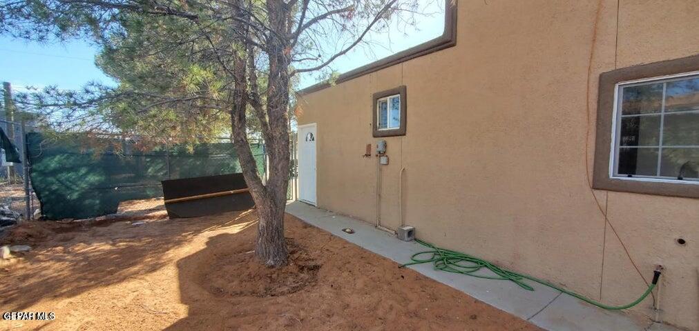 a view of a outdoor space with porch