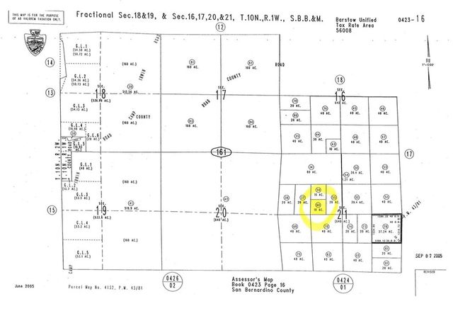 $13,500 | 0 Skyline North Barstow Ca