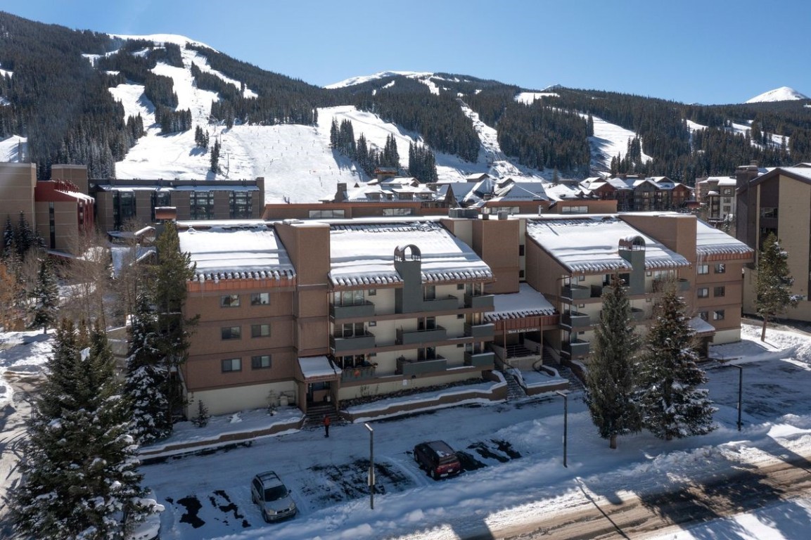 Copper Ski Area over West Lake Lodge.