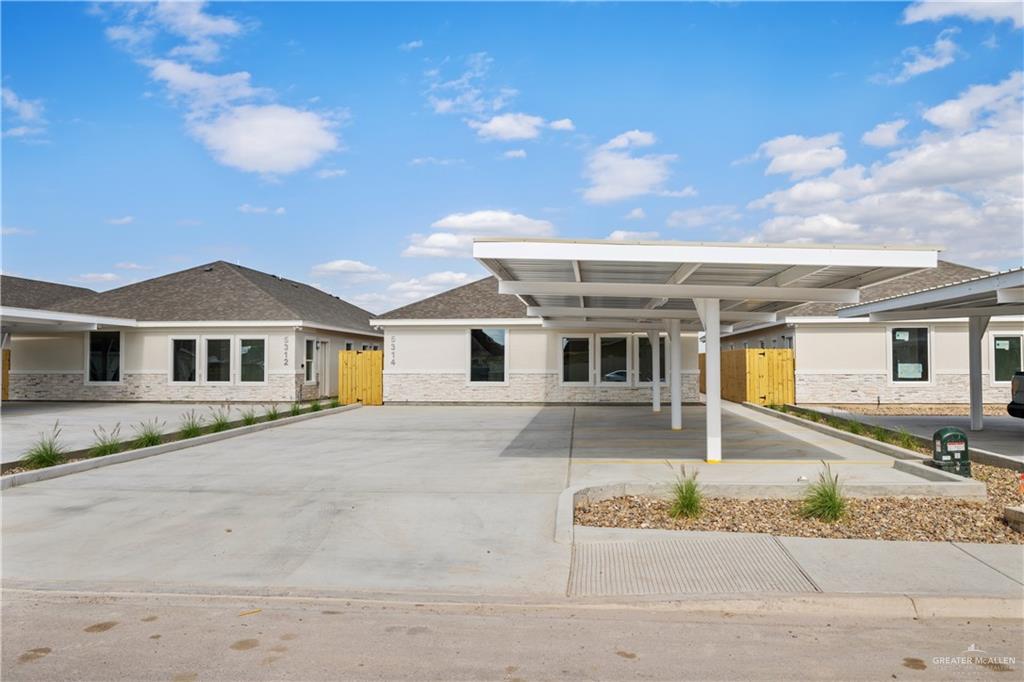 View of ranch-style home