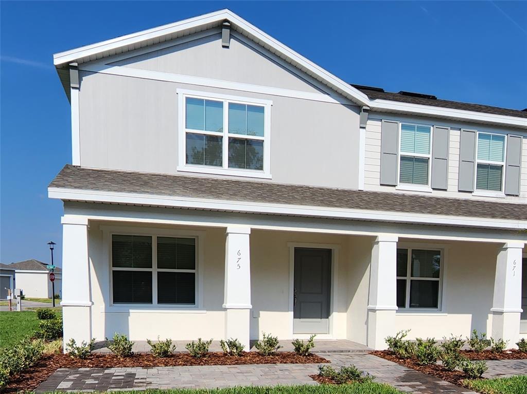 front view of a house