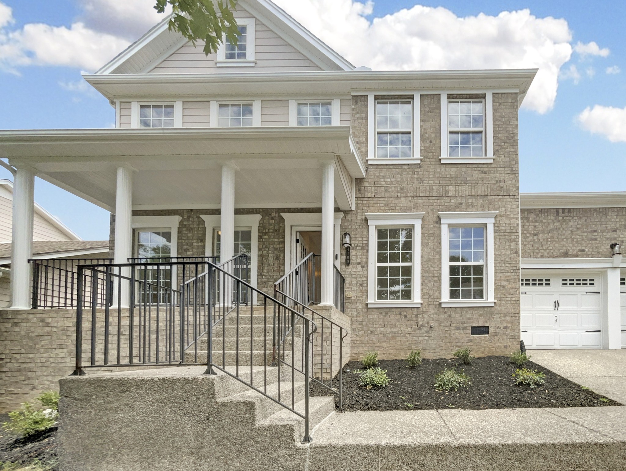 front view of a house