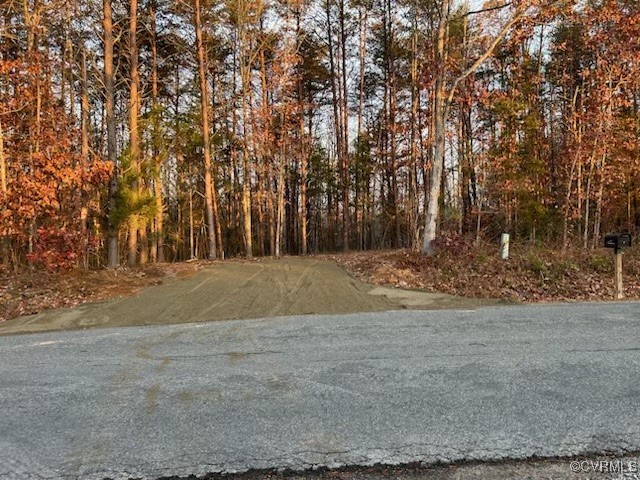 a view of dirt yard