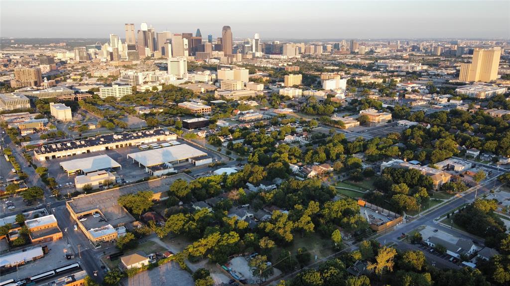 an aerial view of city