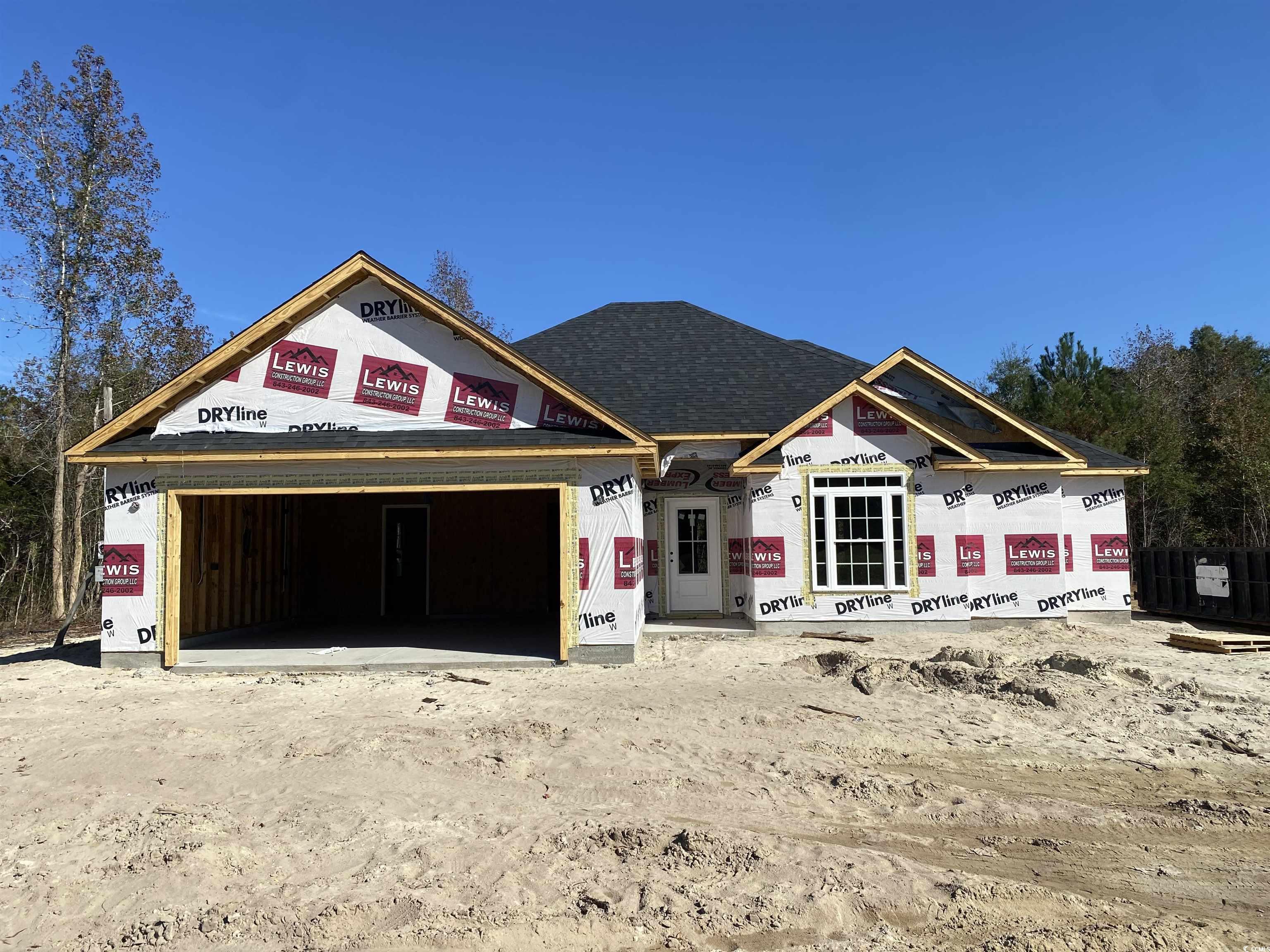 View of property under construction