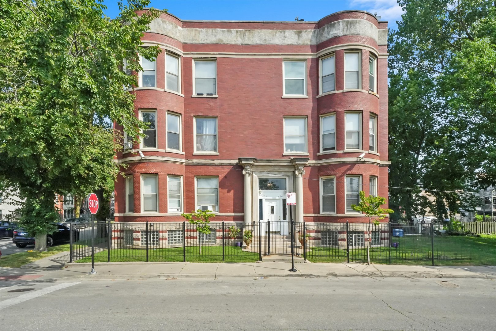 front view of a building