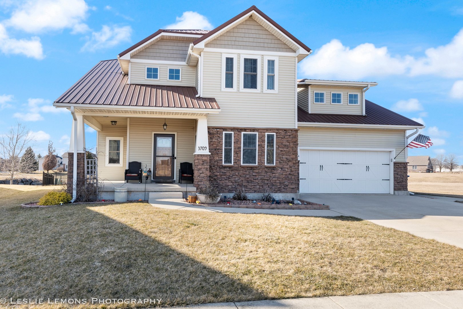 a view of a house with a patio