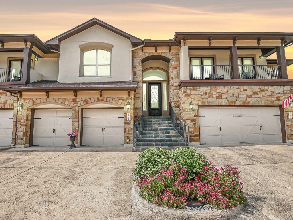 front view of a house with a big yard