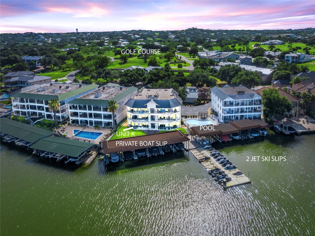 Welcome to your true lock and leave condo right on the water on constant level Lake LBJ! Simply walk out the back door of your ground floor unit, and you are just steps away from the water.