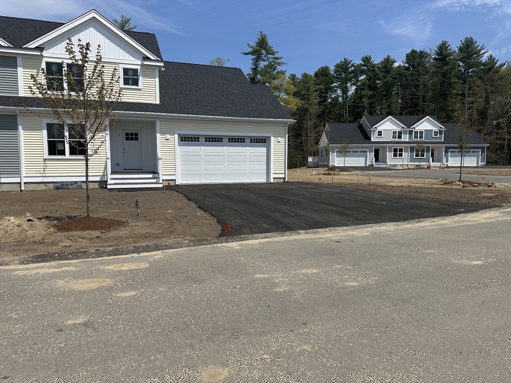 front view of a house with street