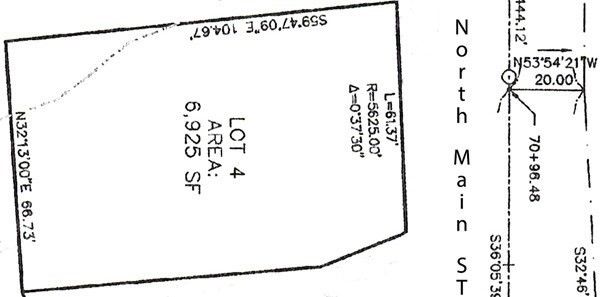 $169,000 | Lot 4 North Main Street | Lower Highlands