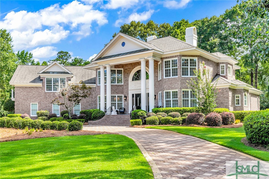 Elegant custom-built home.