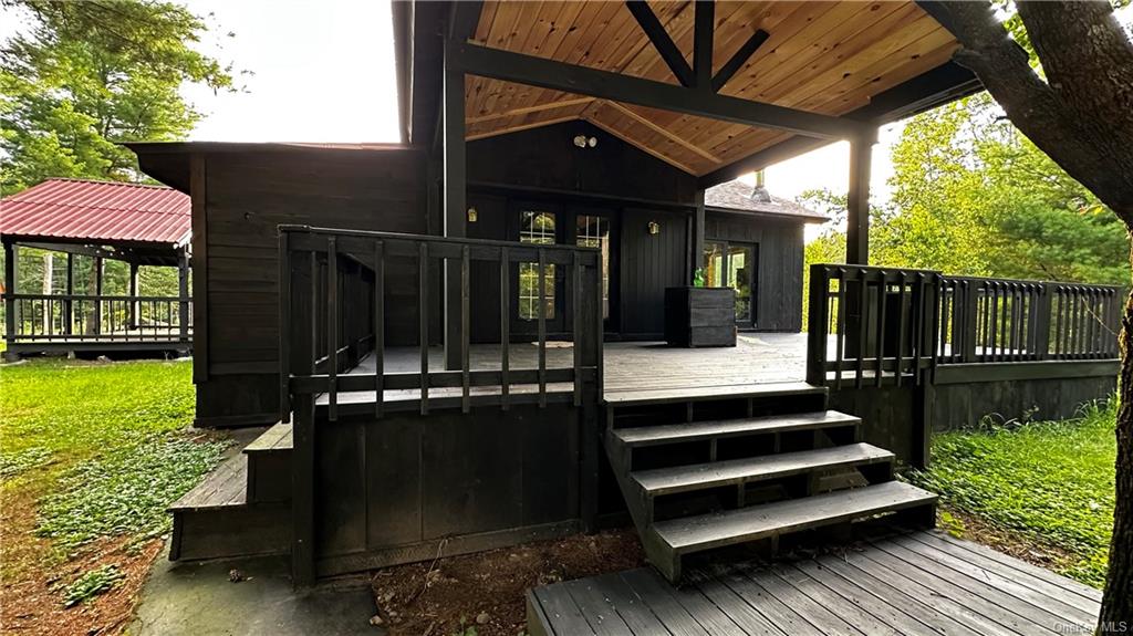 a view of outdoor space deck and patio