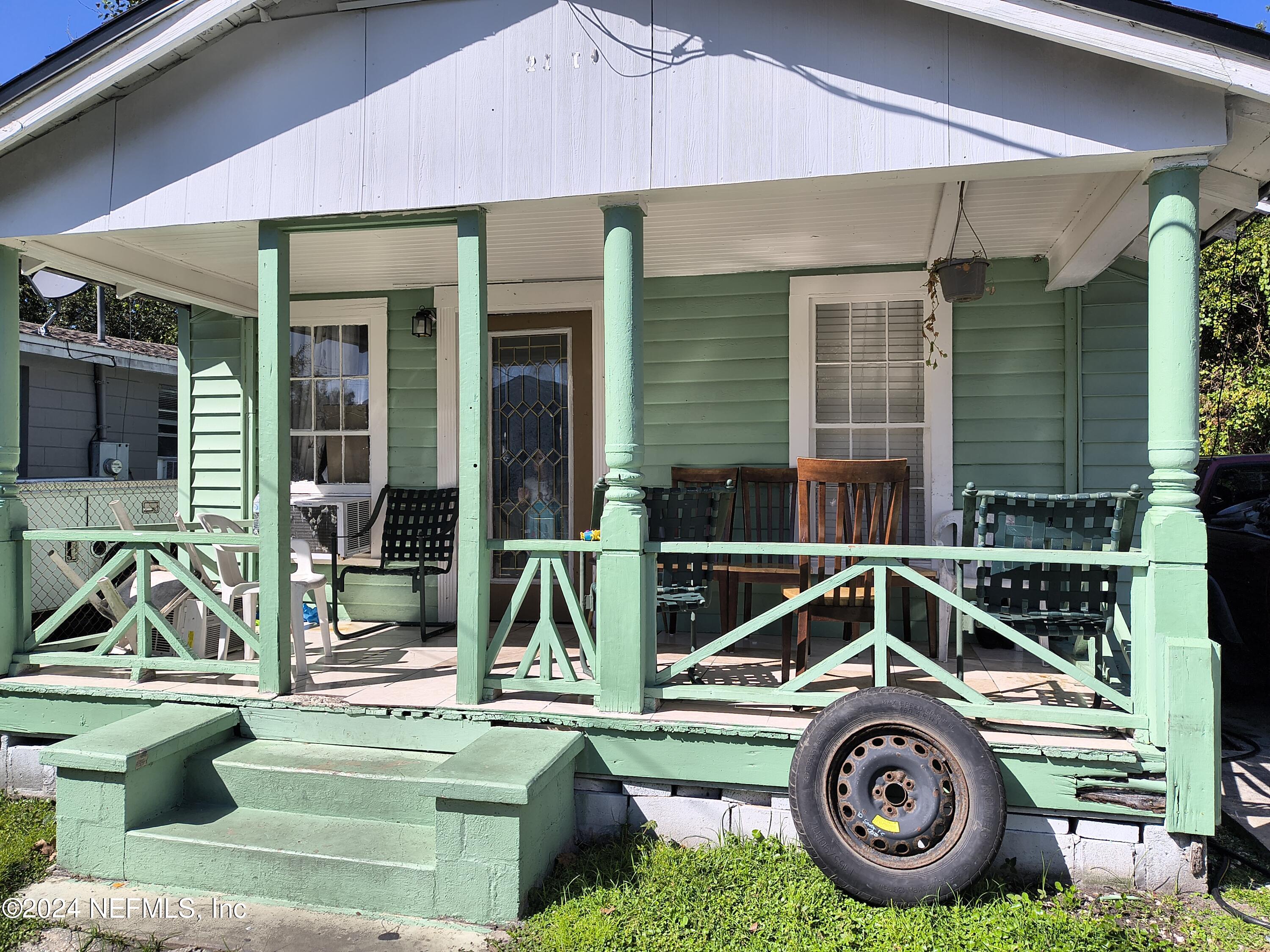 a car parked in front of house