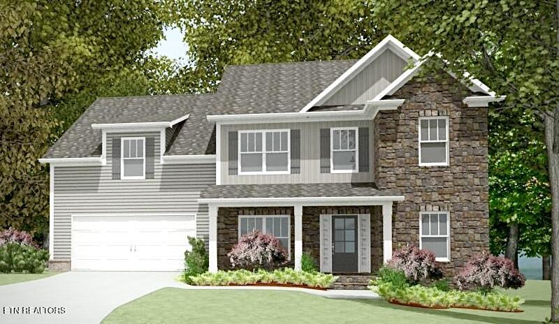 Manning Craftsman Front Entry Rendering