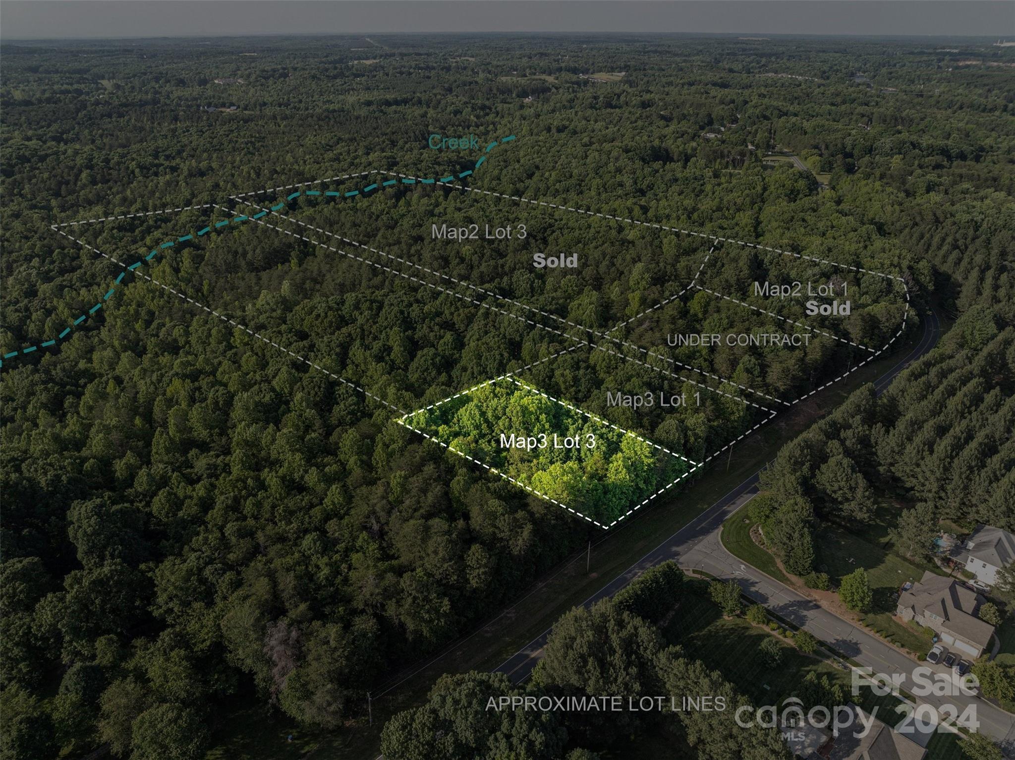 an aerial view of residential house with outdoor space