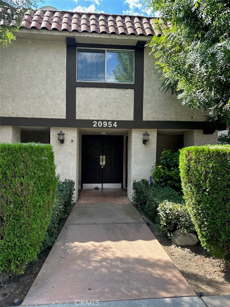 front view of a house