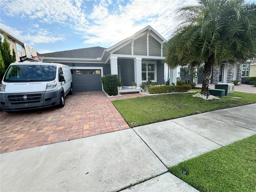 a view of house and outdoor space