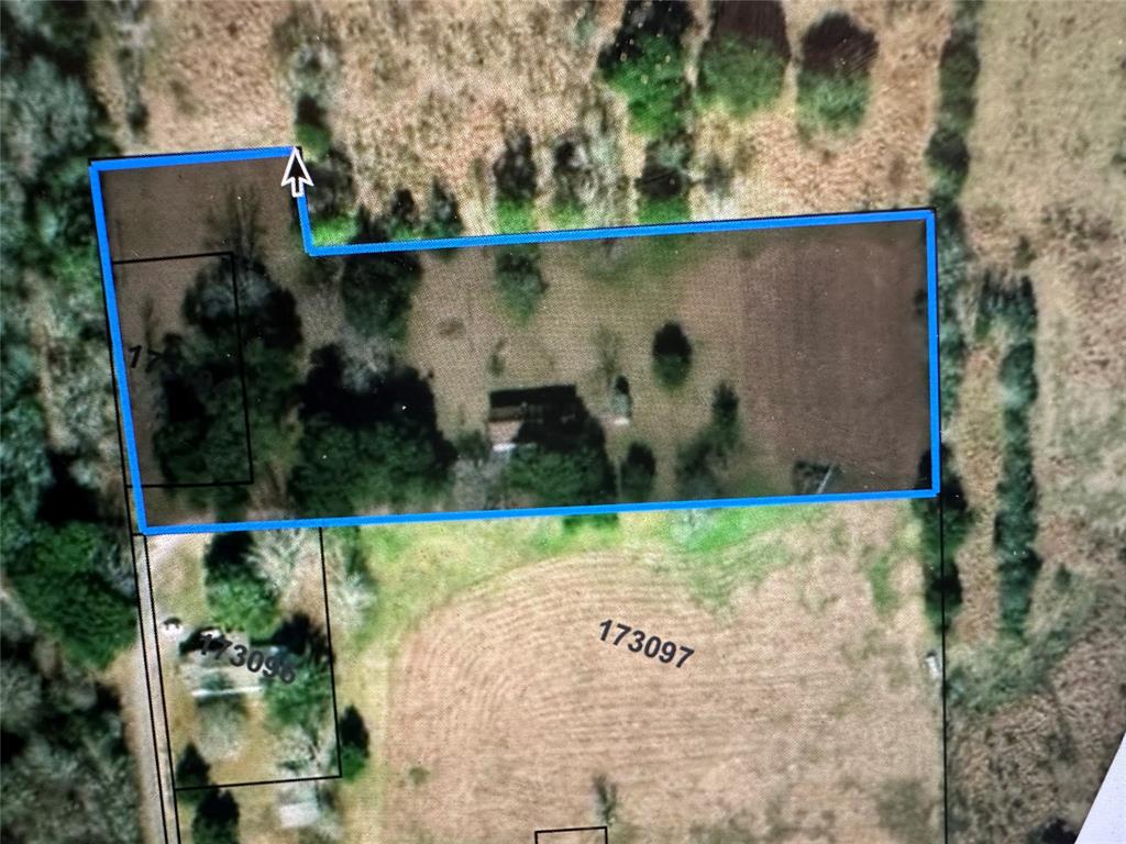 Roughly 2.5 acres with home.