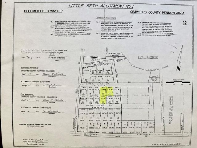 $33,000 | Lot 27-28 21 Cindy Lane | Union City