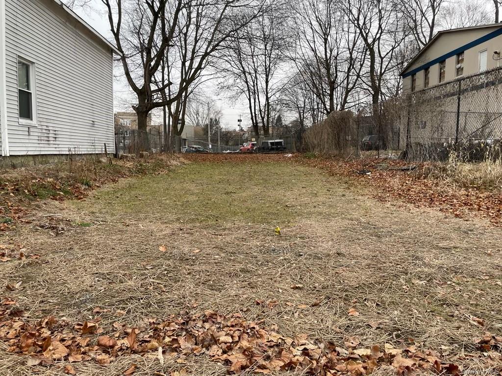 a backyard of a house