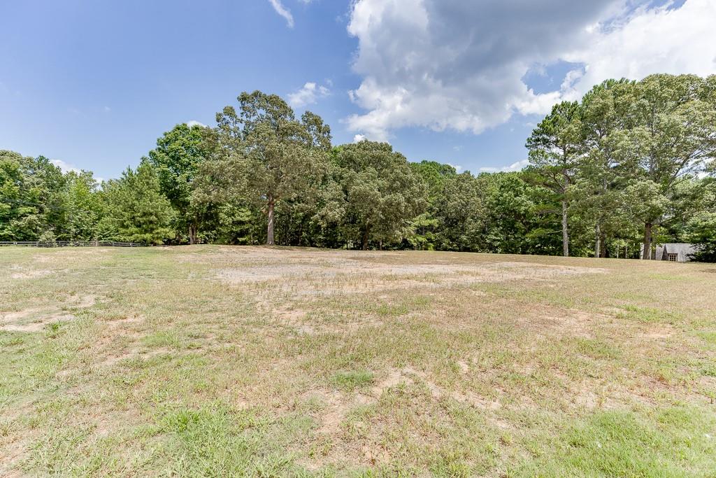 a view of an outdoor space and a yard