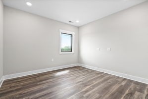 wooden floor in a room