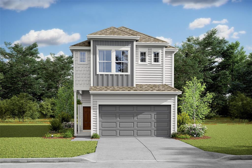 Gorgeous Naples home design by K. Hovnanian Homes with elevation E in beautiful Highland Grove. (*Artist rendering used for illustration purposes only.)